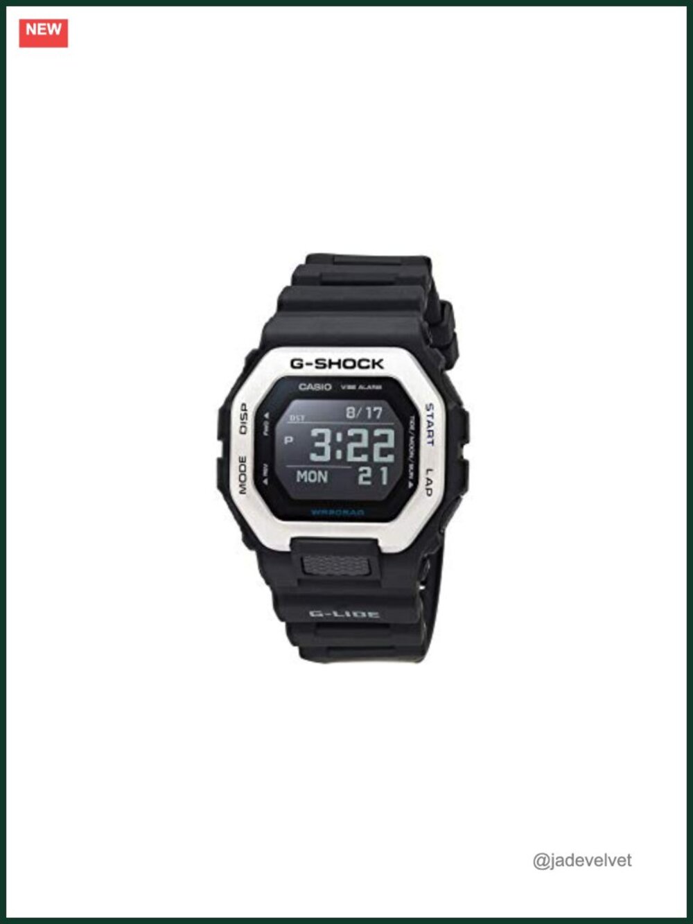 Men's G-Shock GBX100-1 Digital Quartz Watch Shock Resistant 200m Water Resistant